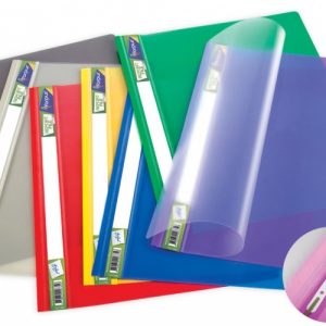 Binder with transparent cover Forpus Premium, A4 +, blue