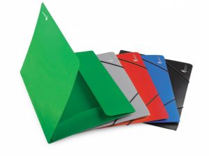 Folder with erasers Forpus Premier, A4, plastic, capacity 150 sheets, green