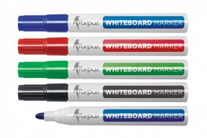 Whiteboard Marker Forpus 1-3 mm, round head, red 1215-003