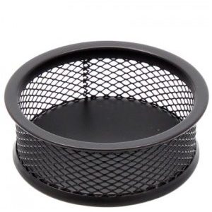 Box detail Forpus, black, perforated metal 1005-010