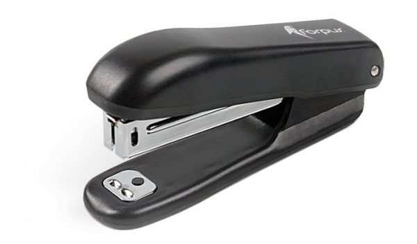 Stapler Forpus, black, up to 12 sheets, staples 10 1102-004