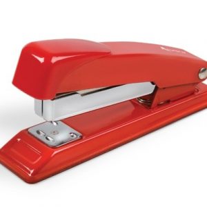 Stapler Forpus, red, up to 20 sheets, staples 24/6, 26/6, metal 1102-018