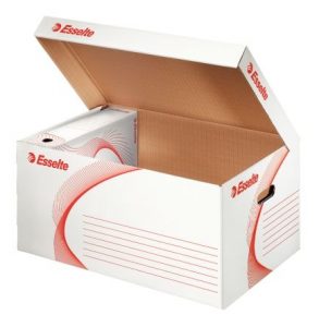 Archive box container Esselte 365mm x 550mm x 255mm