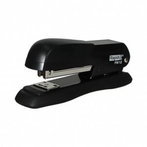 Stapler Rapid FM12, black, up to 25 sheets, staples 24/6, 26/6, metal 1102-102