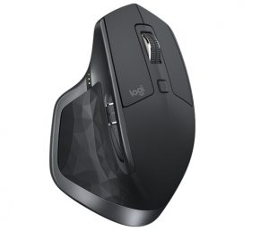 Logitech MX Master 2S (910-005966) Wireless Ergonomic Mouse, Graphite Grey