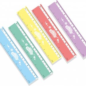 Colorino Pastel Rulers 20 cm