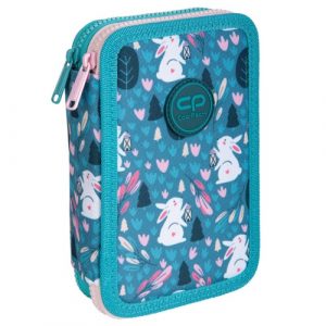 Double decker school pencil case with equipment Coolpack Jumper 2 Princess Bunny