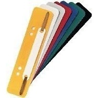 Project File binding clip, Yellow (25vnt.) 0824-005