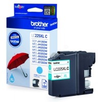 Brother LC225XL (LC225XLC) Ink Cartridge, Cyan