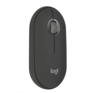 Logitech Pebble 2 M350s Wireless Mouse, RF Wireless + Bluetooth, 4000 DPI, Tonal Graphite