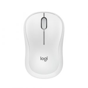 Logitech M240 Silent Wireless Mouse, Bluetooth, 4000 DPI, Off-White