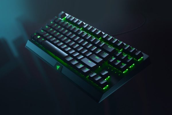 Razer Blackwidow V3 Tenkeyless Wired Gaming keyboard, RGB LED, USB, US, Green Switch, Black