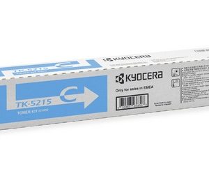 Kyocera TK-5215C Toner Cartridge, Cyan