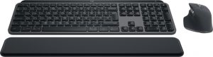 Logitech MX Keys S Combo - Keyboard, Palm Rest and Mouse set, Graphite