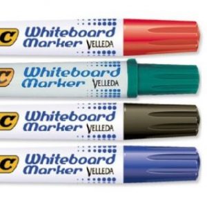 BIC Velleda Whiteboard 1701 marker set 4 colours