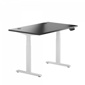 Adjustable Height Table Up Up Thor White, Table top M Black