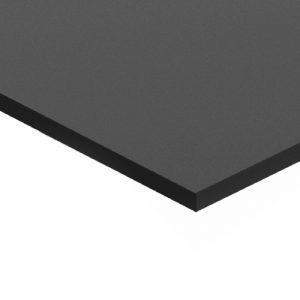 Laminated particle board Table top Up Up, black 1200x750x25mm