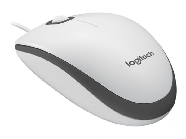 Logitech Mouse M100 (910-006764), White