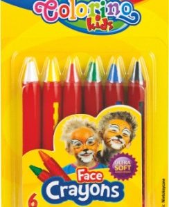 Colorino Kids Face crayons 6 colours