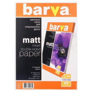 Photo paper Barva Double-sided Mate