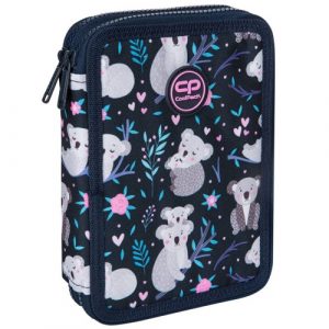 Double decker school pencil case with equipment Coolpack Jumper XL Dreaming Koala