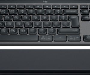 Logitech MX Keys S Wireless Keyboard + Palm Rest, Bluetooth, Illuminated, US, Graphite