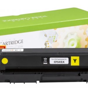 Compatible Static-Control HP Cartridge No.203X Yellow 2,5K (CF542X)/Canon CRG-054HY New chip