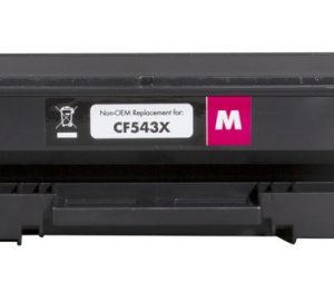 Compatible Static-Control HP Cartridge No.203X Magenta 2,5K (CF543X)/Canon CRG-054HM New chip