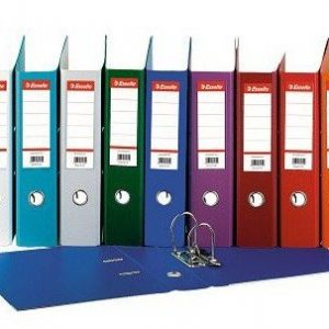 Binder Esselte No.1, A4 / 75 mm, standard, red