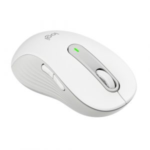 Logitech Signature M650 L LEFT Wireless Mouse, RF Wireless + Bluetooth, 4000 DPI, Off-White