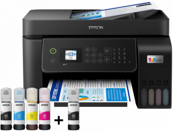 Printer Epson EcoTank L5290 A4, Color, MFP, ADF, WiFi