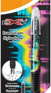 BIC Fountain Pen  X Pen Decor Girls Skull  Blister 1