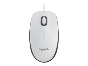 Logitech Mouse M100 (910-006764), White