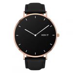 Garett Verona Smartwatch, Gold-black leather