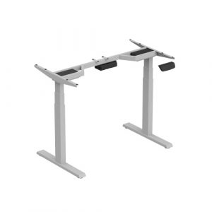 Adjustable Height Table Frame Up Up Thor, Gray