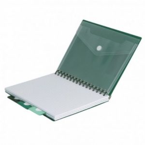 Spiral note book A5 Coolpack Green