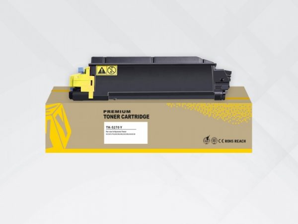 Compatible HYB Kyocera Toner TK-5270Y Toner-Kit Yellow (1T02TVANL0)