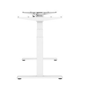 Adjustable Height Table Frame Up Up Thor, White