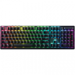 Razer Deathstalker V2 Gaming Keyboard, RGB LED light, Wired, US, Linear Red Switch, Black