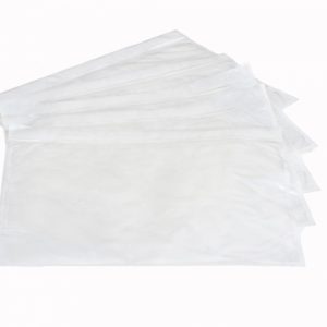 Envelope, adhesive, C6, 175x110 + 15 mm (160x110 mm), clear 50pcs.