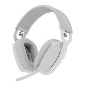 Logitech Zone Vibe 100 Wireless Headphones, Bluetooth, Off-White