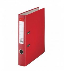 Binder Esselte, A4 / 50 mm, economical, red