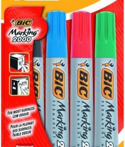 BIC permanent MARKER ECO 2000 2-5 mm, Set 4 colours 020040