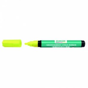 STANGER chalk MARKER, 3-5mm, yellow, 1 pcs. 620010-1