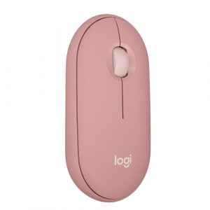 Logitech Pebble 2 M350s Belaidė pelė, RF Wireless + Bluetooth, 4000 DPI, Tonal Rose