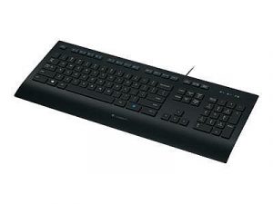 Logitech K280e Wired Keyboard, USB, US, Black