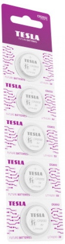 Batteries Tesla CR2032 (19320520) Lithium 225 mAh (5 pcs/pack)