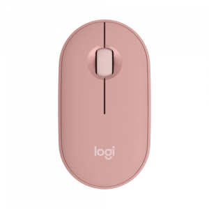 Logitech Pebble 2 M350s Belaidė pelė, RF Wireless + Bluetooth, 4000 DPI, Tonal Rose