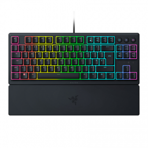 Razer Ornata V3 Tenkeyless Wired Gaming keyboard, Low-profile, RGB LED, USB QWERTY, US, Black