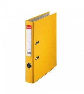 Binder Esselte, A4 / 50 mm, economical, yellow